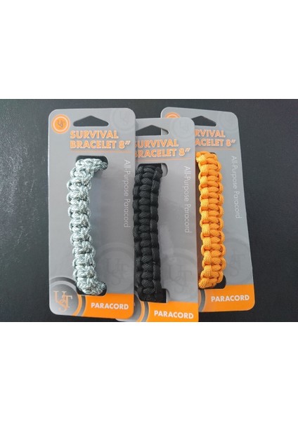 Paracord Survival Bileklik Turuncu