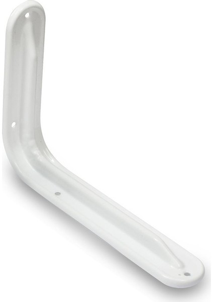 12Cmx19Cm Beyaz Raf Altı L Demiri 6X8