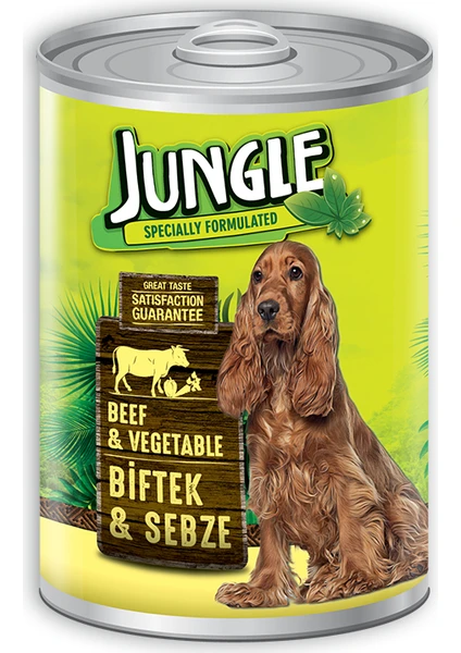 Köpek 415 gr Biftekli-Sebzeli Konserve.