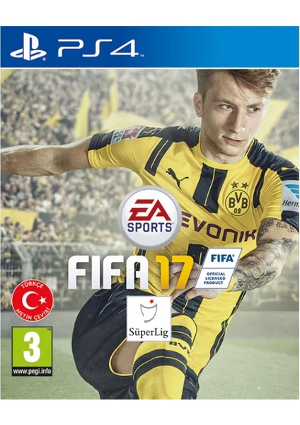 Fifa 17 Türkçe Menü PS4 Oyun