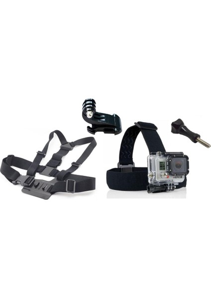 Uyumlu Kafa Bandı, Göğüs Bandı, J Hook, Uzun Vida Aksesuar S