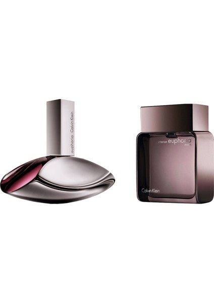 Euphoria Edp 100 Ml Kadın Parfüm + Calvin Klein Euphoria Intense Edt 100 Ml Erkek Parfüm Set