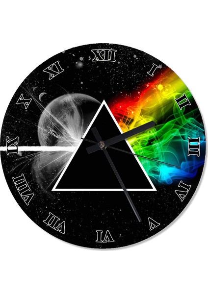 Pink Floyd Duavr Saati 30 X 30 Cm