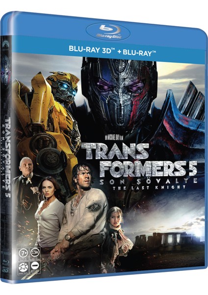 Transformers 5: Son Şövalye 3D+2D Blu Ray Dısc