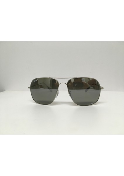 Rb3587-Ch 003/5J 61 15 140 Polarize Chromance Gri Aynalı Unisex Güneş Gözlüğü