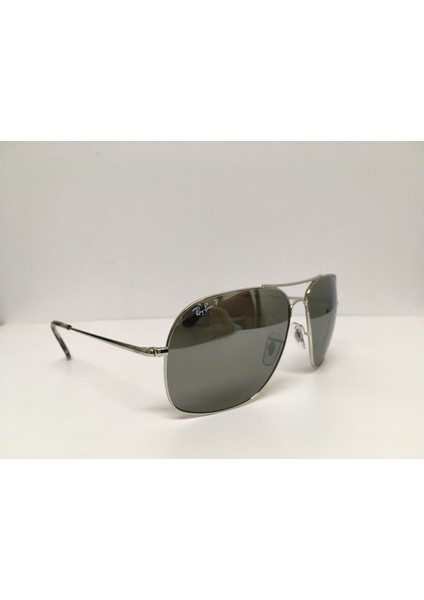 Rb3587-Ch 003/5J 61 15 140 Polarize Chromance Gri Aynalı Unisex Güneş Gözlüğü