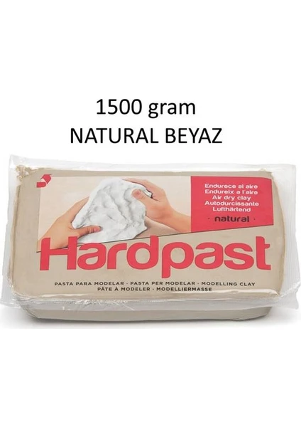 Bisbal Hardpast Seramik Hamuru 1,5 Kg Beyaz Wc06A