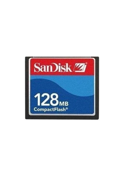 Sandisk Cf 128 Mb Compact Flash Kart