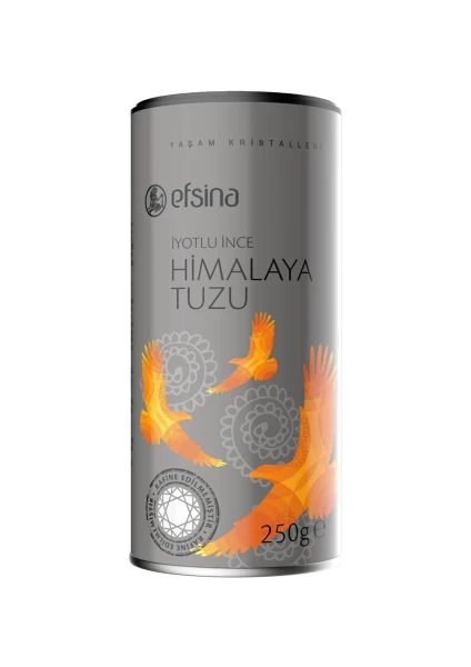 İyotlu İnce Himalaya Tuzu 250Gr