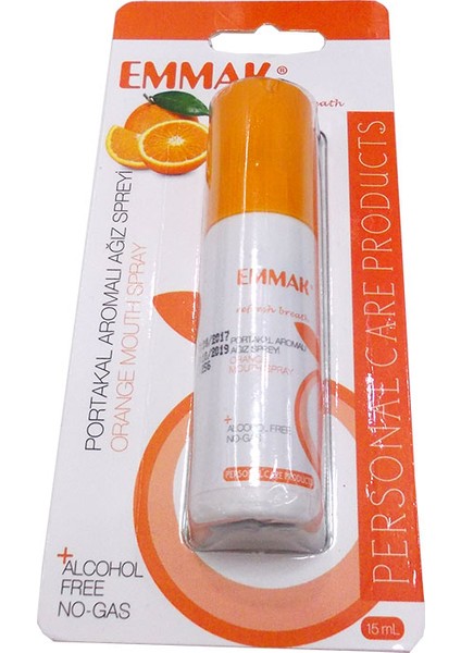Portakal Aromalı Ağız Spreyi 5Ml