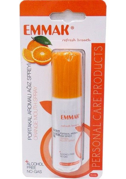 Portakal Aromalı Ağız Spreyi 5Ml