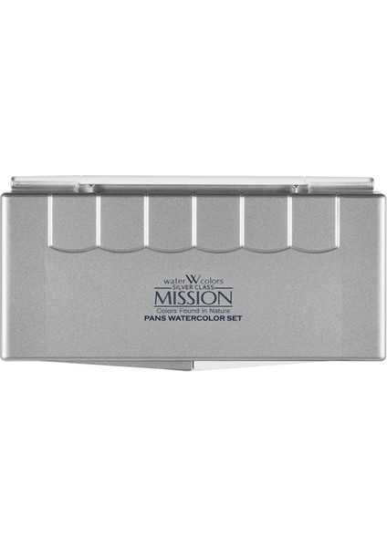 Suluboya Silver Tablet Pıgment 12li 5012