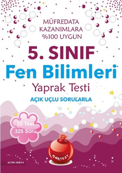 5. Sınıf Fen Bilimleri Yaprak Testi Yeni Müfredat