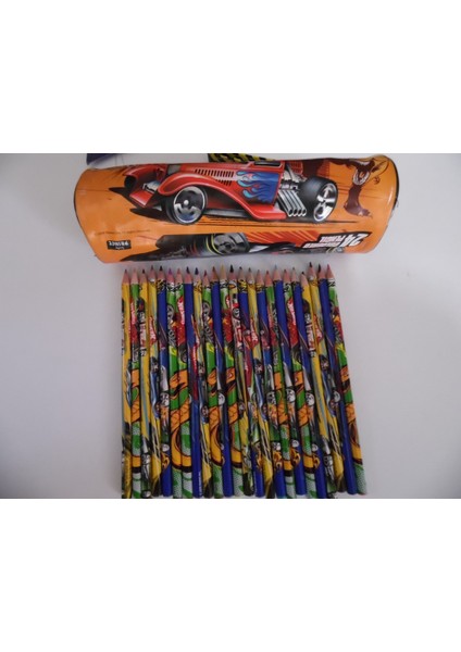 Kuru Boya Hot Wheels 24 lü