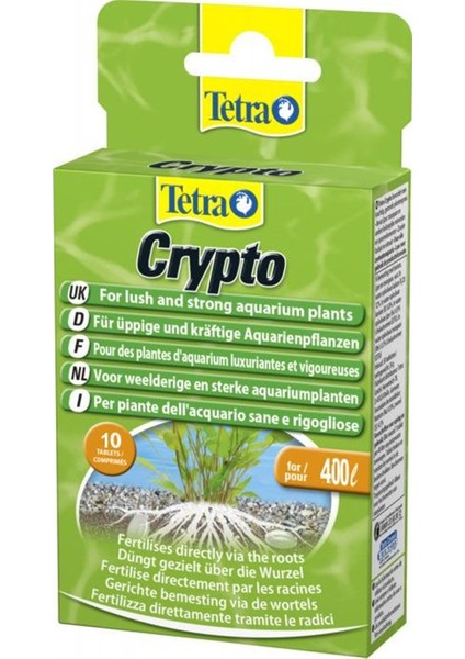 Crypto 10 tabs Akvaryum Taban Bitki Gübresi