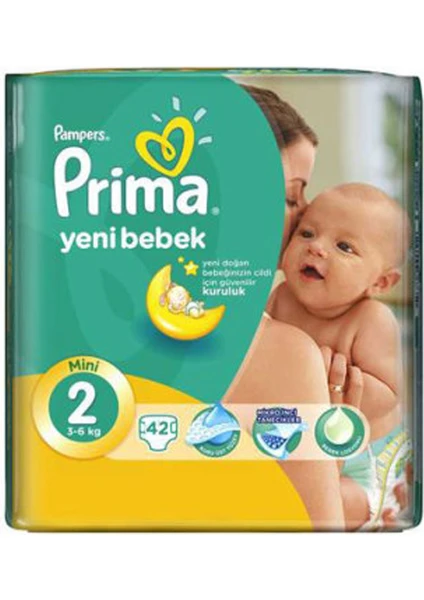 Bebek Bezi Aktif Bebek Mini 2 Beden 42 Adet