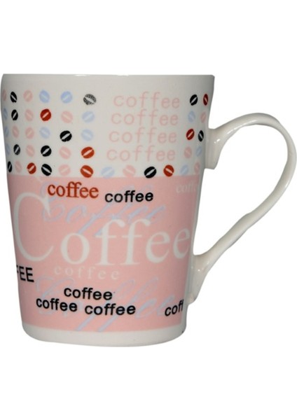 Tedarik Porselen Kupa Bardak Coffee Baskılı