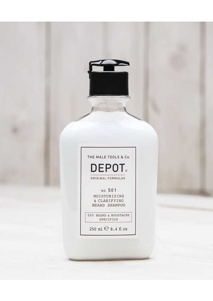 No 501 Beard Shampoo Nemlendirici Ve Temizleyici Sakal Şampuanı 250Ml
