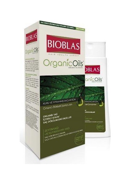 Bıoblas Organicare Şampuan Kuru ve Yıpranmış Saçlar İçin - Besleyici ve Onarıcı 400 ml