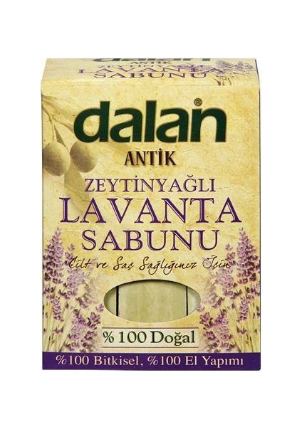 Antik Zeytin Yağlı Lavanta Sabunu El Yapımı 900 Gr