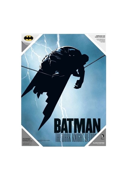 The Dark Knight Returns: Frank Miller Glass Poster