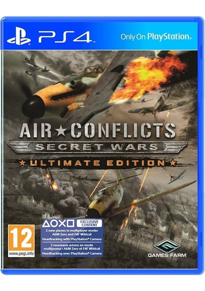 Air Conflicts Secret Wars Ultimate Edition PS4 Oyun