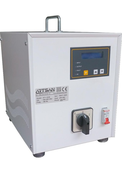 7,5 Kva Monofaze Statik Regülatör