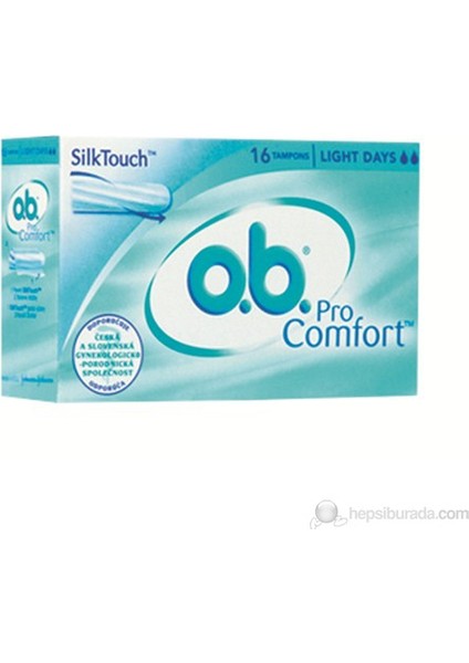 Tampon Mini Light Days(Comfort) 16'lı