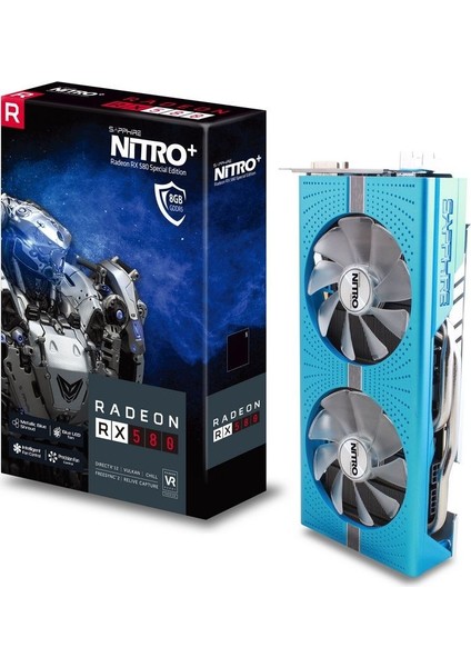 NITRO+ RADEON RX 580 8GB GDDR5 SPECI Ekran Kartı 11265-21-20G