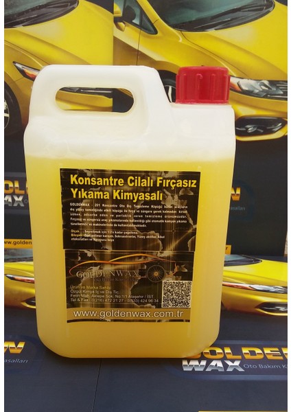 Cilalı Oto Yıkama Şampuanı 3Kg