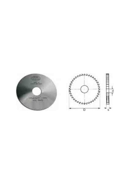 Din 1837 Daire Testere 125X1,0
