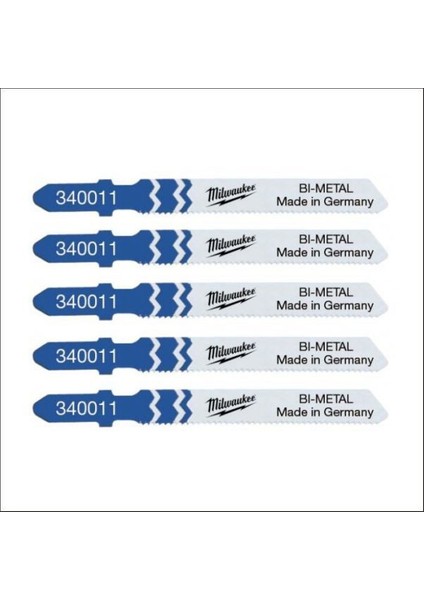 Dekupaj Bıçağı T118Af 55 mm Bi-Metal 5'li