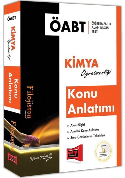 ÖABT FİLOJİSTON Kimya Öğretmenliği Konu Anlatımı