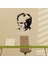 K. Atatürk Silüeti Duvar Stickerı 88 X 120 cm 3