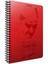 Atatürk Spiralli Sert Kapaklı Defter 17x24-120 Yaprak Kareli 1