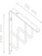 Zig Zag Raf Altı Konsol 250X250 Mm 2