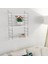 Armoni Raf ve Kitaplık Seti 3 Raflı 200X720 Beyaz 1