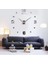 Diy Clock Büyük Boy 3D Dekoratif Duvar Saati 2