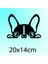 Bagajdan Bakan Köpek - Oto Sticker 2
