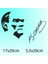 Atatürk Silüeti + İmza - Oto Sticker 2