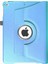 Apple iPad 2017 9.7 360 Döner Standlı Mavi Kılıf+ Ekran Filmi 1