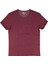 V Yaka Tshirt 17Ypeo4161 Bordo 1
