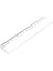 0140 Geniş 15 Cm Plastik Büro Cetveli 1