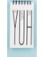 Beyaz Kapak Yuh Çizgili Defter Yco102 1