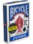 Bicycle Jumbo İndex Poker İskambil Oyun Kartı Kağıdı Destesi 2'li Mavi Kırmızı 2