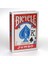 Bicycle Jumbo İndex Poker İskambil Oyun Kartı Kağıdı Destesi 2'li Mavi Kırmızı 3