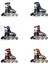 0151 Inline Skate Silikon Teker Alüminyum Paten 1