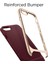 Apple iPhone SE (2022 / 2020) / iPhone 8 / iPhone 7 Kılıf Neo Hybrid Herringbone Burgundy - 054CS22198 3