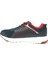 Lacivert Kırmızı Bağcıklı Easystep Sneakers Spor Ayakkabı 3