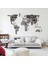 Dünya Haritası Ülke Adları Xxl Duvar Sticker Dünya Ülkeleri Atlas Dekor 190X116 Cm 1
